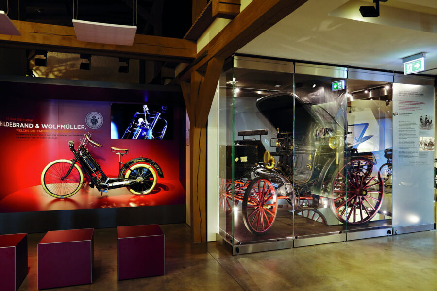 PS.Speicher - erste Motorräder und Motorwagen