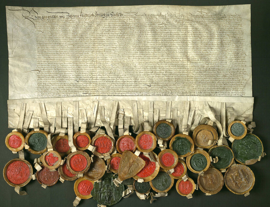 Vertrag Schmalkaldischer Bund 1536